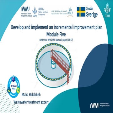 Develop and implement an incremental improvement plan: Module Five 