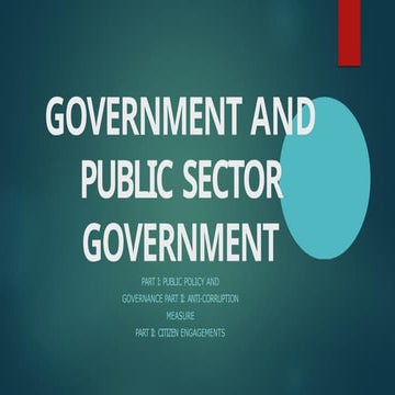 PPT_GOVERNMENT AND PUBLIC SECTOR GOVERNMENCE_Richmond Pablo.pptx