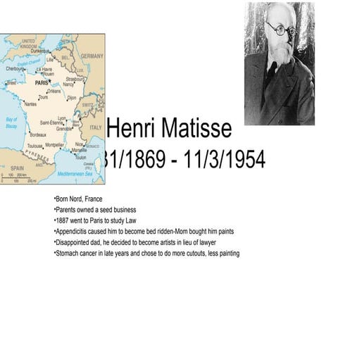 Ppt Henri Matisse