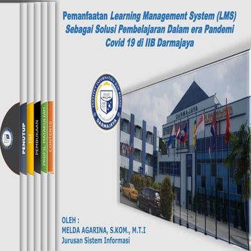 Learning Managemen System Berbasis Moodle - Overview | PDF