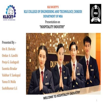 PPT Hotel management and how to do manage