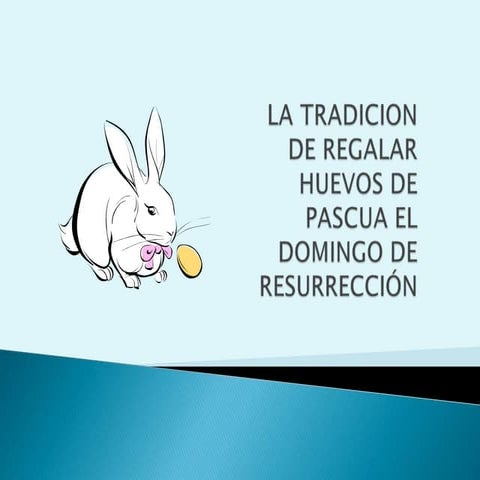 La tradición de los huevos de pascua 