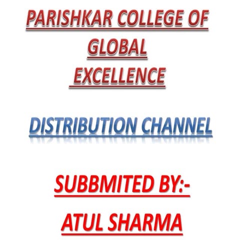 distribution channel
