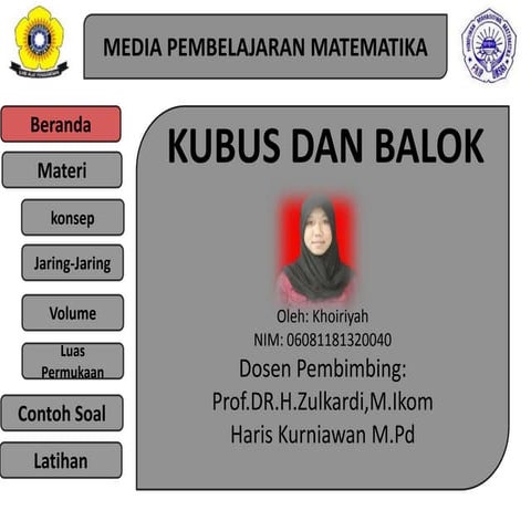 Materi Kubus dan Balok