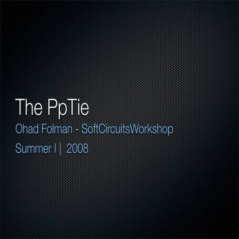 Pp Tie | PDF
