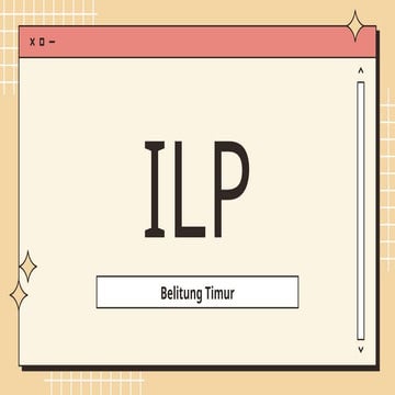 PPT ILP BELTIM prov kep bangka belitung (beltim)