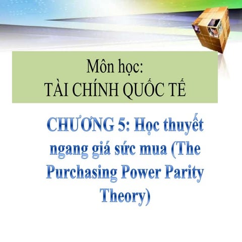 Học thuyết ngang giá sức mua