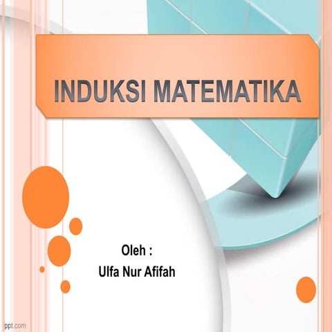 Ppt induksi matematika