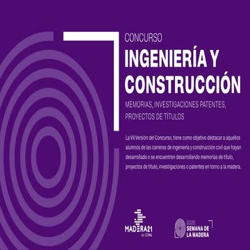 PPT concurso ingeniería y construcción Madera 21