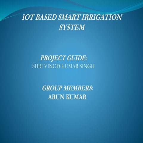 PPT iot based smart rrigration system pptx.pptx