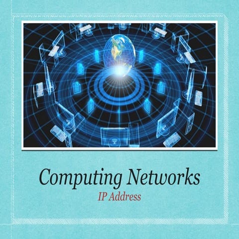 PPT IP Addres contoh dan pengertian .ppt
