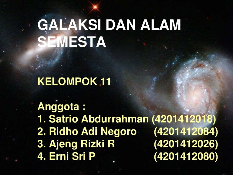 Ppt ipba galaksi dan alam semesta