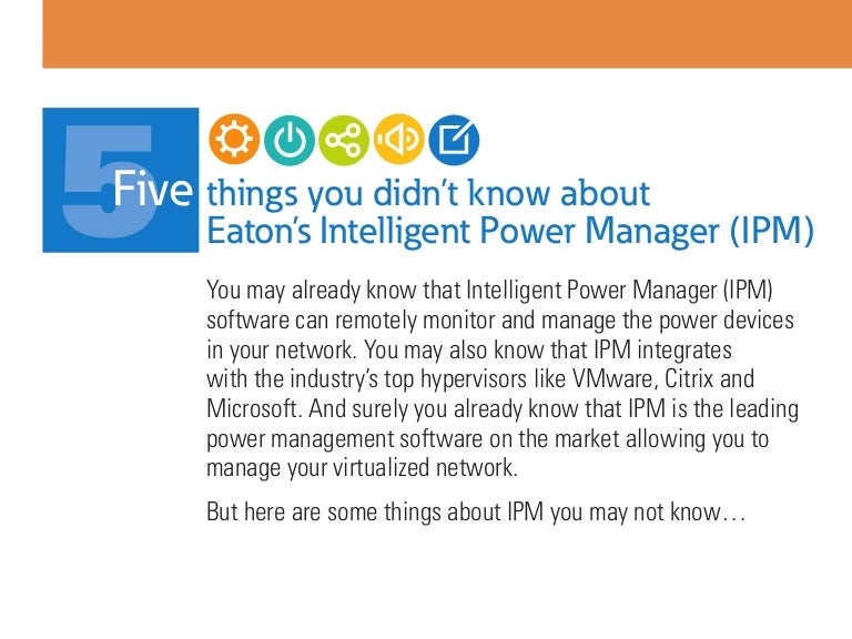 eaton intelligent power manager default login