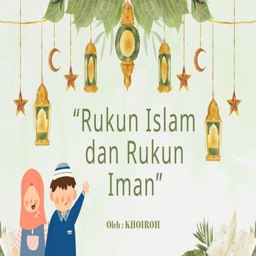 Rukun iman dan rukun islam | PPTX