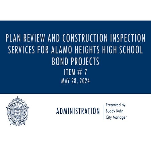Item # 11 - NOI Development of 6800, 6900, 7001 & 7101 Broadway | PDF
