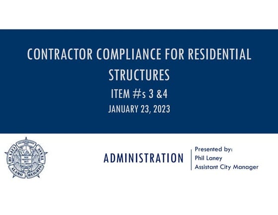 PPT Item #s 5.6 - Dangerous Structures | PPT