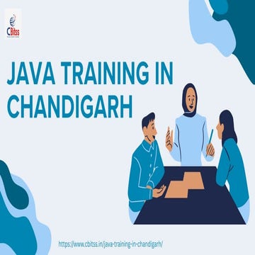 Master Java With Expert-Led Training in Chandigarh