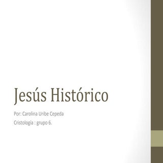  Jesús histórico