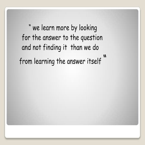 Process oriented learning competencies | PPTX