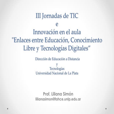 TECNOLOGiAS de Aprendizaje de la Lengua Inglesa. Estado del Arte