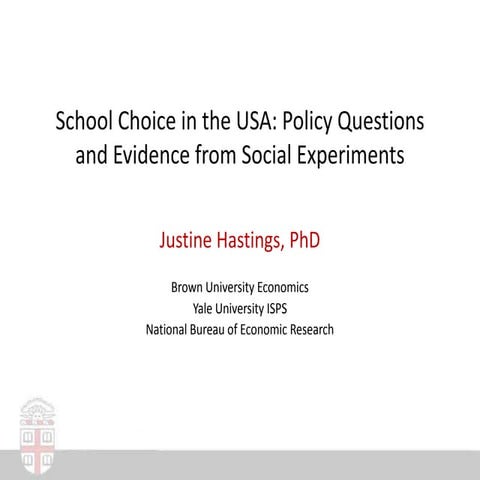 Presentación Justine Hustings (Brown University)