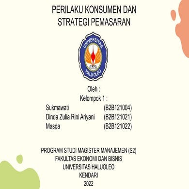 PPT Kel. 1 Prilaku Konsumen dan Strategi Pemasaran.pptx