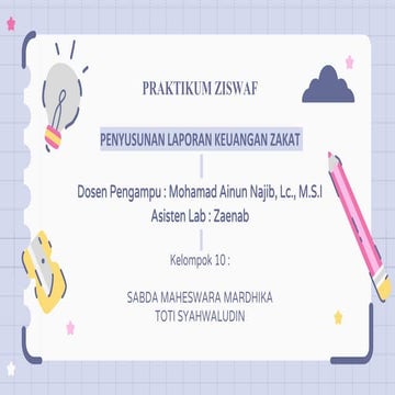 PPT KELOMPOK 10 PRAKTIKUM ZISWAF.pptx