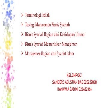 PPT manajemen bisnis syariah KELOMPOK 1 3.pptx