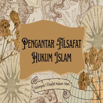 Comprehensive Introduction to Islamic Legal Philosophy and Its ...
