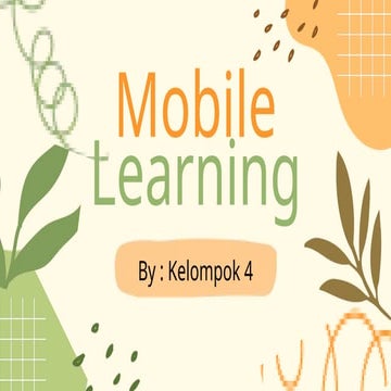 Presentasi Mobile Learning | PPTX