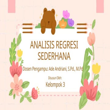 PPT KELOMPOK 3 ANALISIS REGRESI 234.pptx