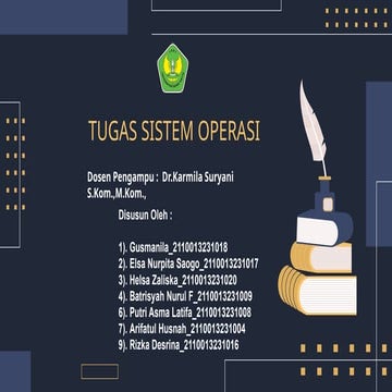 PPT Kelompok   2 MataKuliah Sistem Operasi .pptx