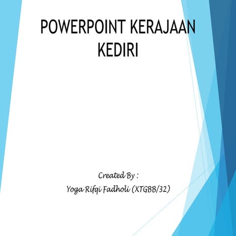 Ppt kerajaan kediri