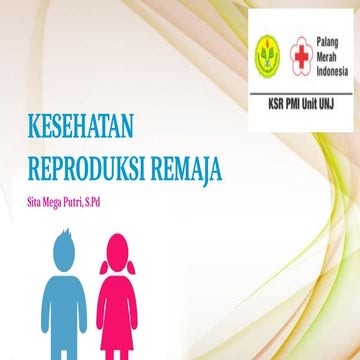 POWERPOINT KESEHATAN REPRODUKSI REMAJA ( PPT KESPRO REMAJA ) | PDF