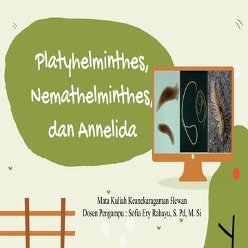 PPT KH Kelompok 2 (Platyhelmintes, Nemathelmistes, Annelida) .pdf