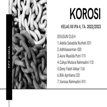 PPT KIMIA KOROSI