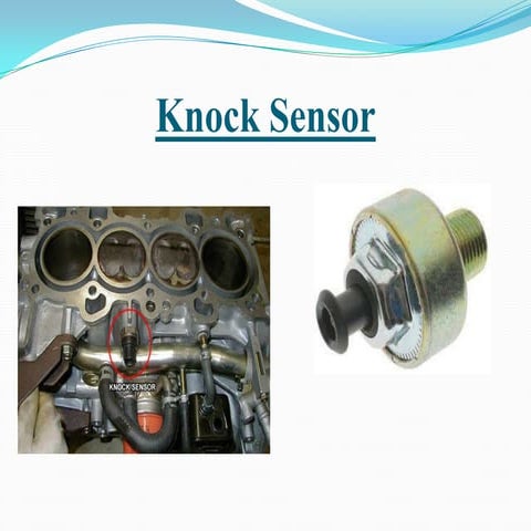 knock sensor | PPTX