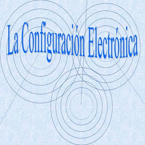 Pptlaconfiguracionelectronicadelostomos 130214175711-phpapp02