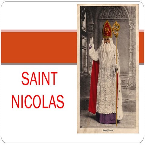 Ppt la légende et la fête de la saint nicolas | PPT