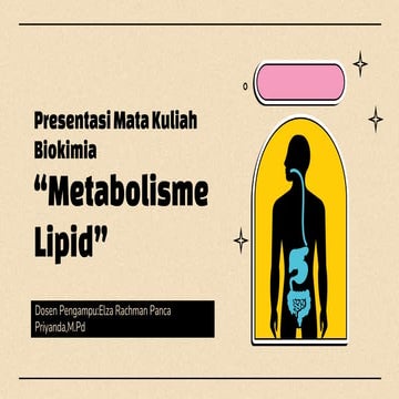 metabolisme lipid