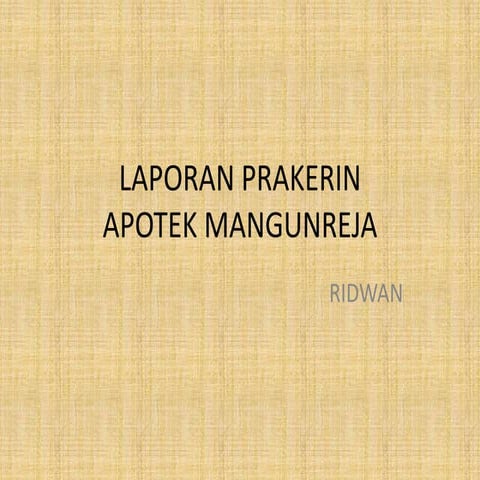 Ppt laporan
