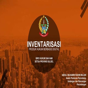 Ppt laporan Aktualisasi Habituasi Latsar CPNS 2019