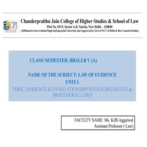 PPT_Law of Evidence_ Unit- 1.pdf