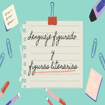 Ppt lenguaje figurado y figuras literarias.