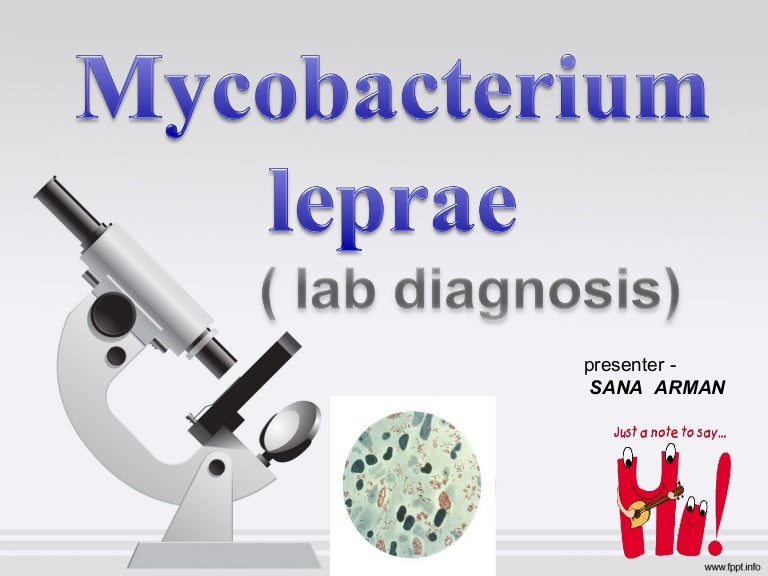 Mycobacterium leprae Lab diagnosis