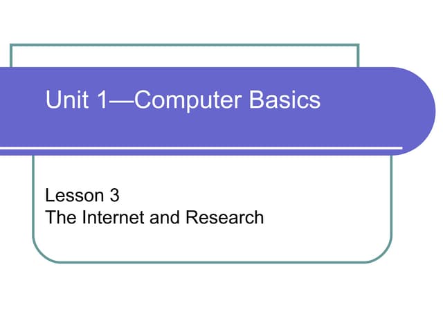 Ppt Lesson 03