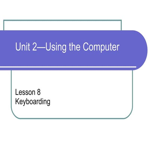 Ppt Lesson 08 | PPT