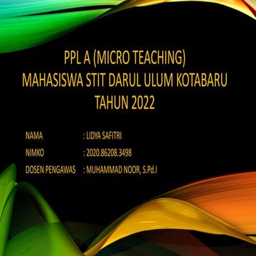 PPT LIDYA SAFITRI PPL A.pptx