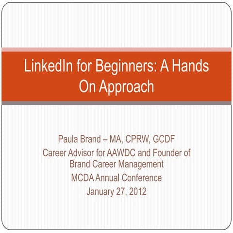 Hands-On LinkedIn for Beginners