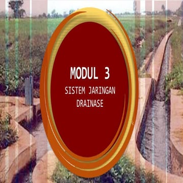 PPT TKP M3KB3 - Sistem Jaringan Drainase